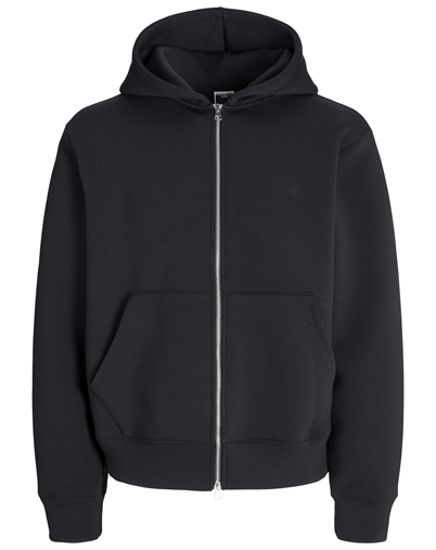Jack & Jones - JCOCover Scuba Sweat Zip Hoodie - Black